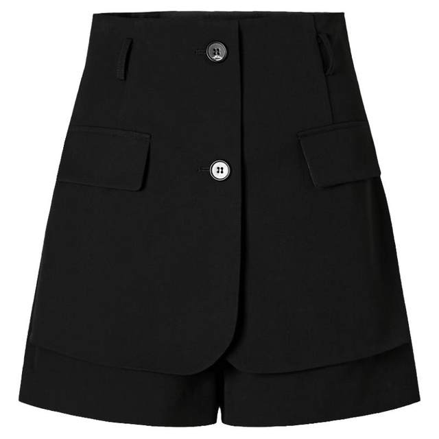 High Waist Commuting Casual Pants Mendes Shorts