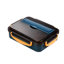 304 stainless steel insulated lunch box with partitions that can bring soup student lunch box lunch box 1-person portable set