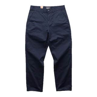 余文乐秋冬厚款休闲直筒裤透气弹力裤子男款美式复古纯色百搭长裤