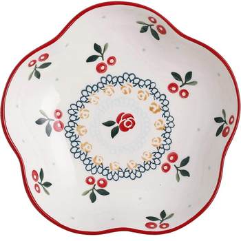 Japanese retro creative plate internet celebrity salad dessert