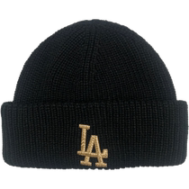 (Self-operated) MLB men and women couples fashion casual solid color woolen hat versatile knitted hat autumn new BNM07