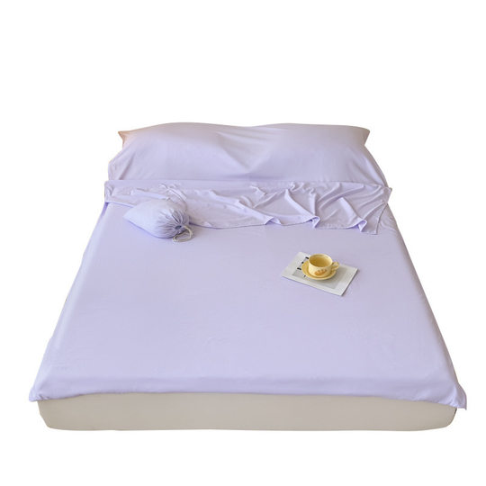 Travel hotel dirty sleeping bag pure cotton bed sheets and quilt cover four-piece set for portable business trips and travel essentials