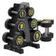 PEV pure steel ten-sided dumbbells do not roll