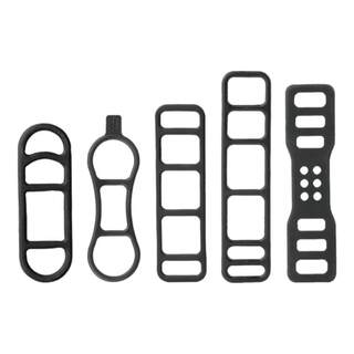 Multifunctional silicone strap bicycle tail light accessories