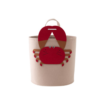 Large capacity foldable deer early storage basket