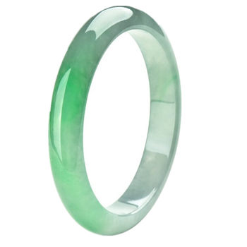 Natural jade bracelet floating green women's ice jade bracelet