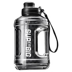 Extra-Large Capacity Plastic Audio-Resistant High-Temperature Resistant Ton Bucket 2026 Summer New Model Boys' Sports Construction Site Anti-Drop Water Bottle