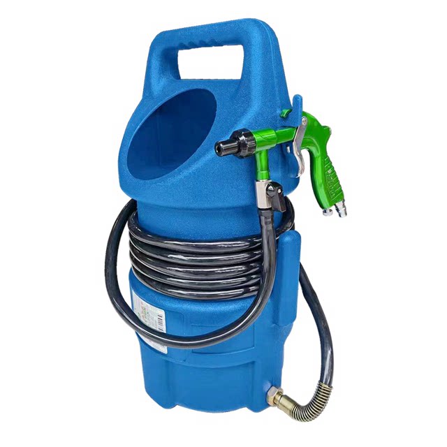 Sandblasting gun GREEN/green rust removal sandblasting machine diamond sand