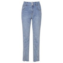 (Same style in the mall) Shifanli Jeans 2023 Summer New Style Pants High Waist Straight Pants Women 3E4150731J