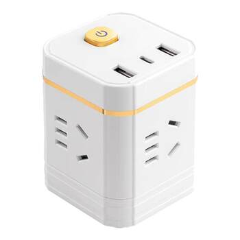 Rubik's cube socket plug-in strip strip wiring board multi-functional household converter portable