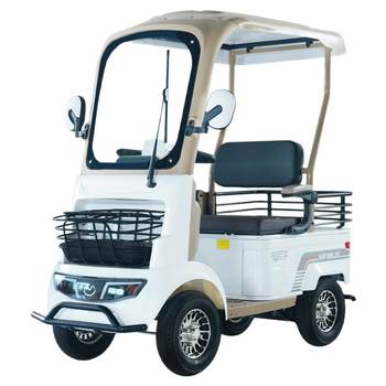 Minibus electric four-wheel vehicle