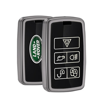 Land rover aluminum alloy key cover range rover premium metal buckle