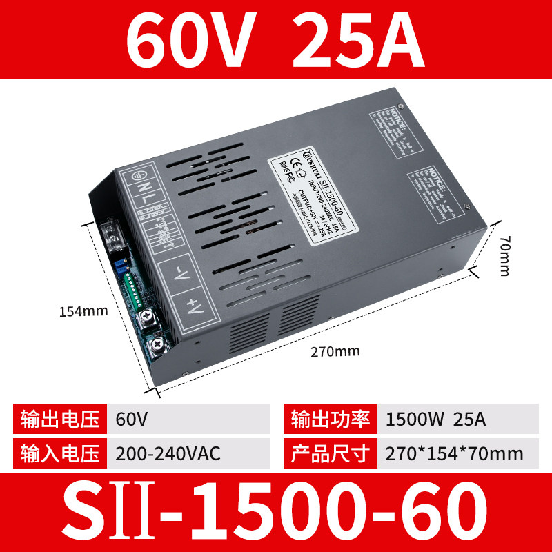 แหล่งจ่ายไฟแบบสวิตชิ่งกำลังสูง Mingwei โมดูลหม้อแปลง 24V 220V เป็น 12V 36V แหล่งจ่ายไฟ Dc ตัวแปลงไฟ 48 โวลต์