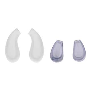 儿童近视眼镜硅胶鼻托套入式圆弧支架鼻托套软胶马鞍连体托叶鼻垫