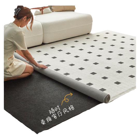【双层可拆洗机洗水洗】地毯客厅2025新款地垫儿童爬爬垫布鲁罗曼