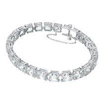 (Chinese Valentines Day gift) Swarovski Matrix couple bracelet bracelet light luxury exquisite niche high-end temperament