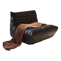 Signmaker Caterpillar lazy sofa student dormitory back chair bedroom living room super fiber leather technology cloth free of disassembly and washing
