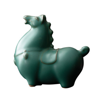 Ceramic ສົບຜົນສໍາເລັດທັນທີທັນໃດການຕົກແຕ່ງຊາສັດລ້ຽງສ້າງສັນພິທີຊາ