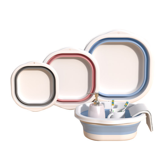 可折叠洗脸盆加厚大号便携式旅行产妇水盆家用学生宿舍塑料小盆子