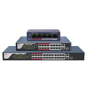 Hikvision gigabit and 100m poe switch