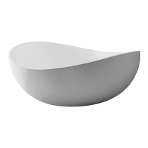 TW Travell special-shaped acrylic bathtub home independent light luxury creative personality large capacity round bathtub