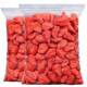 Freshly prepared whole dried strawberries 500g sweet and sour each time