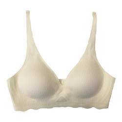 Six Rabbits Seamless Bra for Women Small Breast Gathering Slimming Secondary Breasts No Wires Soft Support Big Red Bra for Women
