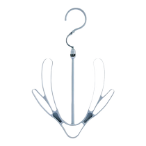 Balcony shoe drying rack household outdoor hook multi-functional windproof rotating cool hanging shoe artifact high-rise portable window