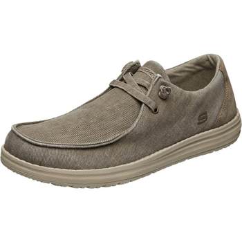 Skechers Skechers summer breathable slip-ons loafers canvas shoes ເກີບທຸລະກິດແບບສະບາຍໆ