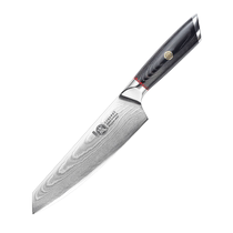 (Self-operated) Sanhonsheng Japanese chefs knife Damascus steel sushi cuisine steak kitchen universal meat cutting
