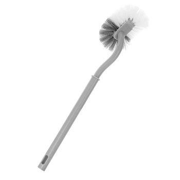 S-shaped bathroom toilet brush