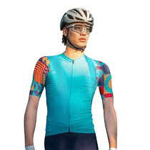 INBIKE new short-sleeved cycling clothing mens tops suit quick-drying breathable road mountain bike cycling clothing