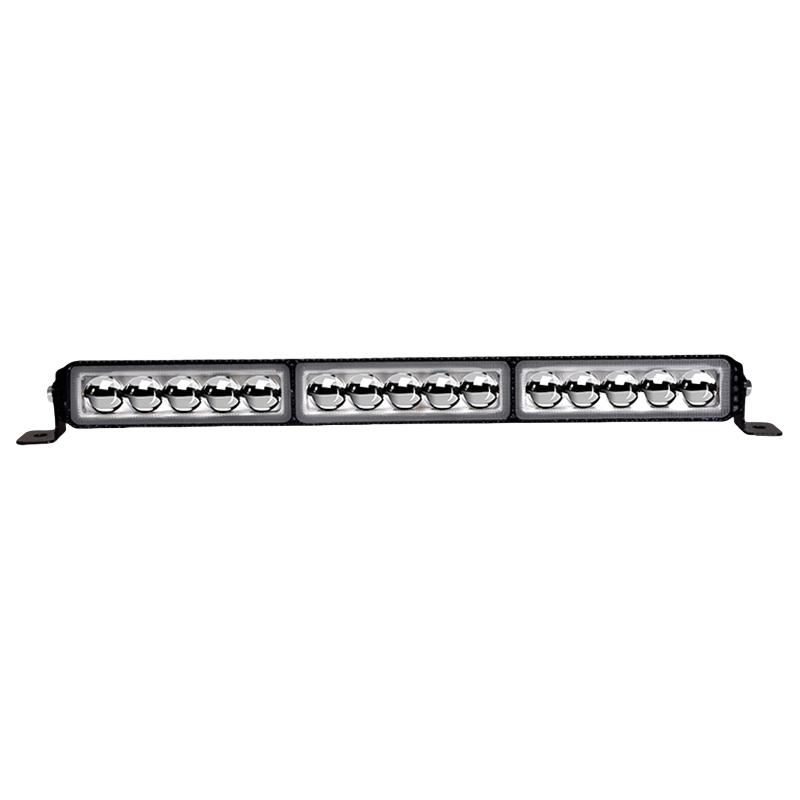 Truck central grille strip light with strong light hidden lens and super bright