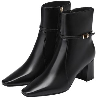 73hours французские узкие модные ботинки телесного цвета с острым носком