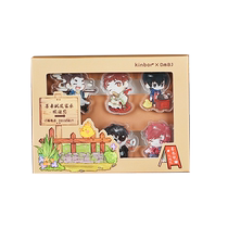 (In stock) Tomb Robbers Notes joint acrylic clip two-dimensional Xilaimian Zhang Qiling and Wu Xie surrounding Iron Triangle desktop small ornaments decoration Guangbo 135