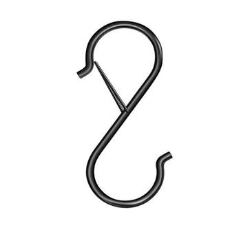 S-type hook spring buckle hanging rod