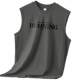 Ice silk cooling liquid ammonia mercerized cotton vest is quick-drying and breathable