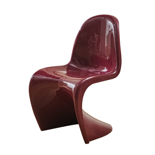 Скандинавский домашний обеденный стул, легкий роскошный и элитный стул Panton, дизайнерский стул, обеденный стол и стул, стул Pantone интернет-знаменитостей, стул для макияжа