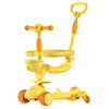 Children's scooter for 1 to 3 years old can sit and push with multi-function