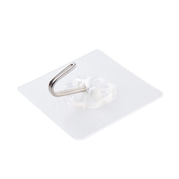 Transparent adhesive hooks, traceless adhesive bathroom hooks