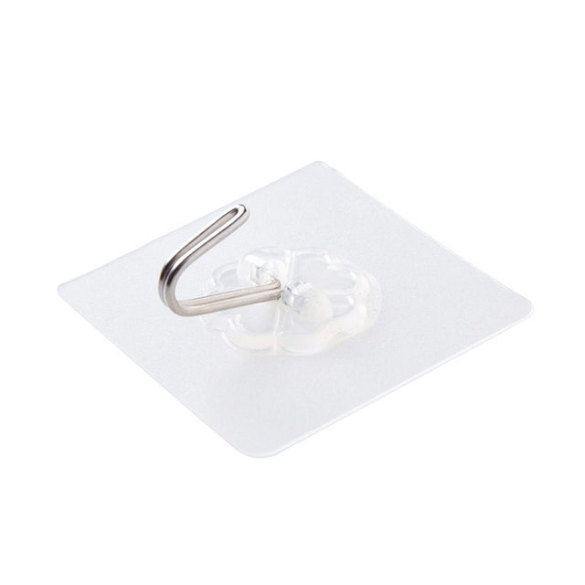 Transparent adhesive hooks, traceless adhesive bathroom hooks