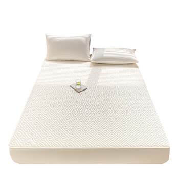 Jialiya soy fiber fitted sheet and bed cover