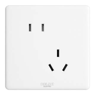 Delixi cream style switch socket type 86 concealed installation