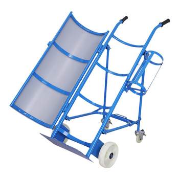 40 ລິດອົກຊີເຈນທີ່ acetylene bottle trolley propane trolley gas bottle trolley carbon dioxide bottle trolley double bottle trolley