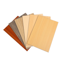 Ice and fire board fireproof board medical clean board wall panel inorganic pre-coated board antibacterial board wood veneer board decorative panel