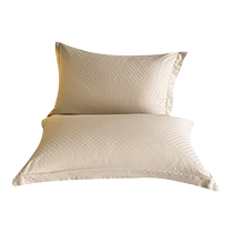 Jialiya 100 pure cotton jacquard pillowcase 48x74 pair of household single pillowcases pillowcases