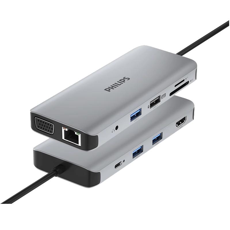 Philips typec docking station thunderbolt usb adapter