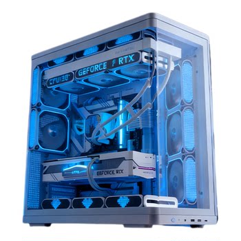 Patriot star canchen white sea view room diy host desktop assembly delta mobile computer complete machine 14600kf/14700kf/5070ti/5060ti