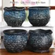 Звездное небо, цветочный горшок, керамический комплект, 4 шт
