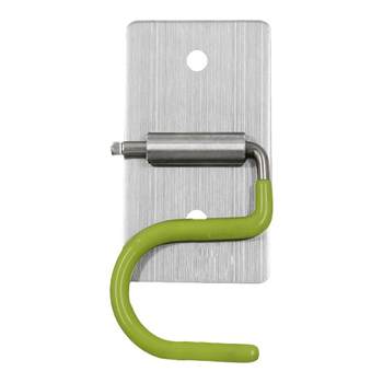 304 stainless steel hook-free balcony mop rack